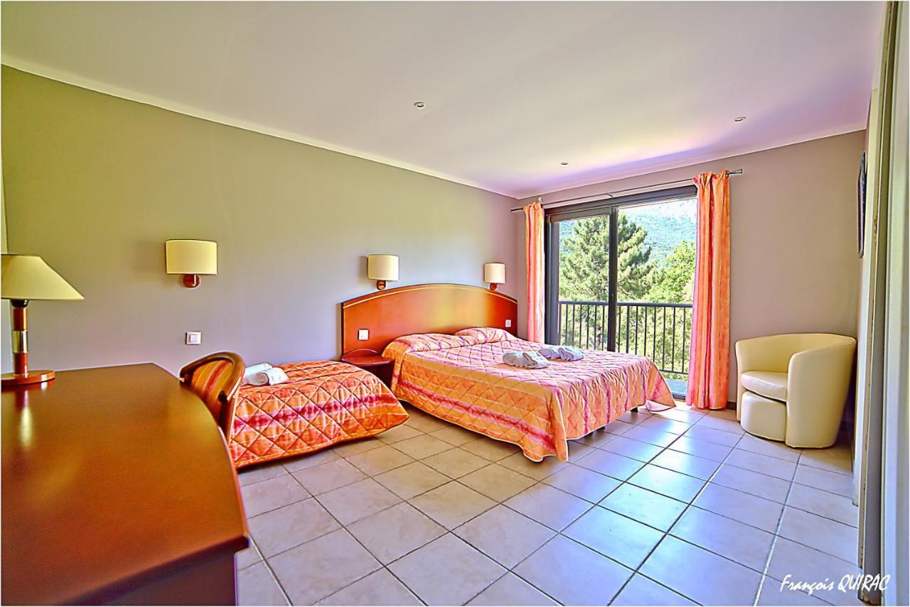 Auberge Des Deux Sorru Bains de Guagno Exterior photo