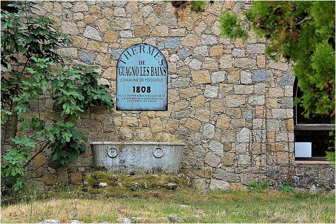 Auberge Des Deux Sorru Bains de Guagno Exterior photo